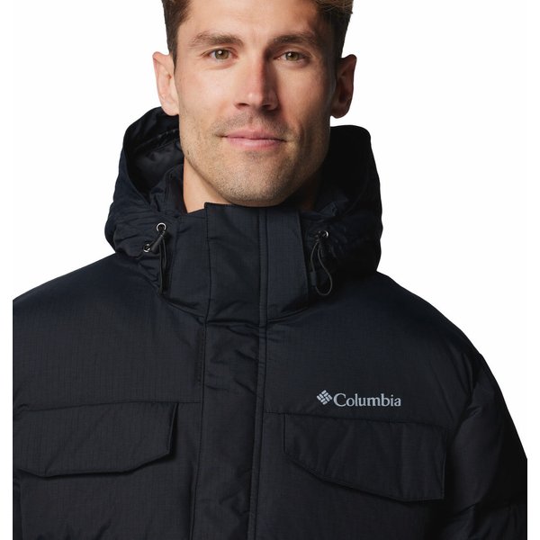 Kurtka puchowa męska Landroamer Puffer Columbia - Black