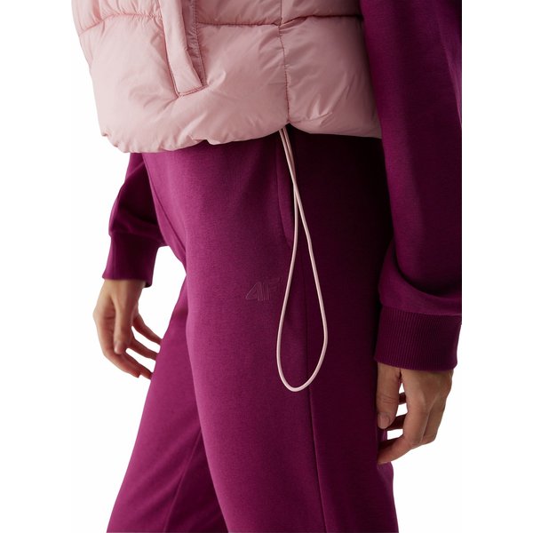 Kamizelka puchowa damska 4FWSS24TVJAF112 4F - jasny róż