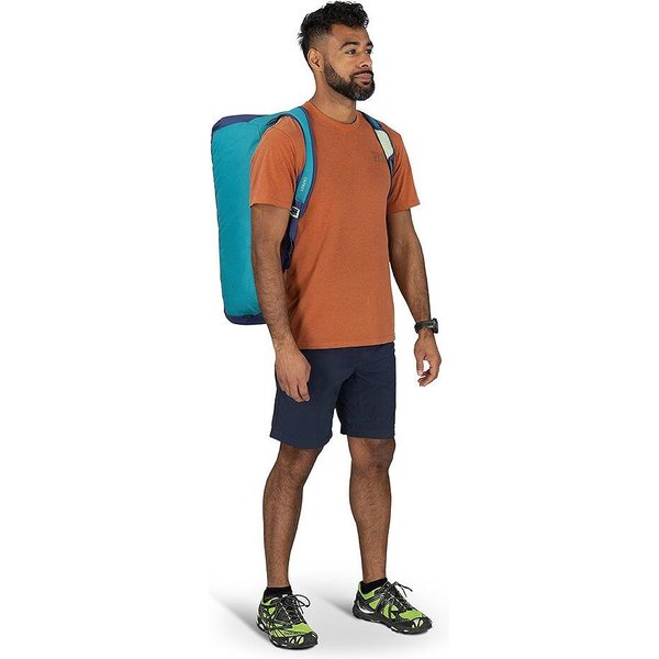 Torba z funkcją plecaka Daylite Duffel 60L Osprey - Tumbleweed Yellow/Tunnel Vision