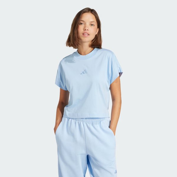 Koszulka damska All Szn Tee Adidas - glow blue
