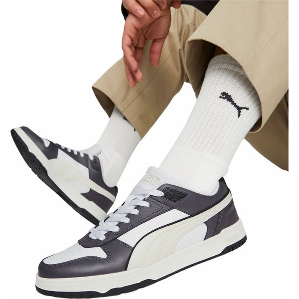 Buty RBD Game Low Puma - White-Vapor Gray-Dark