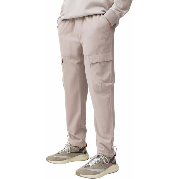 Spodnie męskie 4FSS23TTROM136 4F - beż