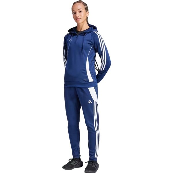 Spodnie dresowe damskie Tiro 24 Sweat Adidas - granatowe