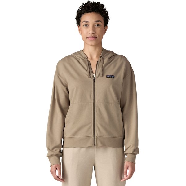 Bluza damska Ahnya Full-Zip Hoody Patagonia - Seabird Grey