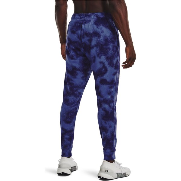 Spodnie dresowe męskie Rival Terry Novelty Under Armour - niebieskie