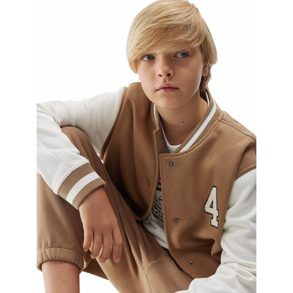 Bluza chłopięca 4FJAW23TSWSM635 4F - beż