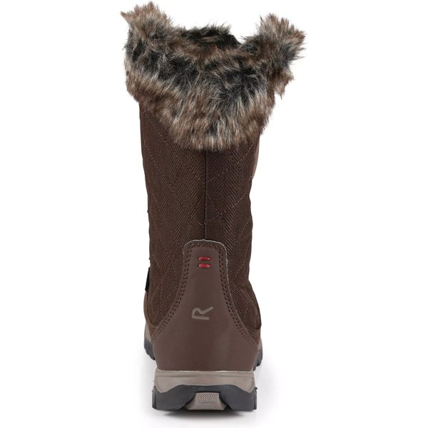 Buty zimowe, śniegowce Lady Newley Thermo Regatta - brązowe