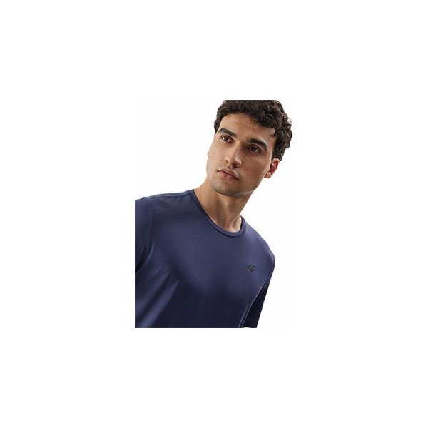 Koszulka męska 4FAW23TFTSM448 4F - denim