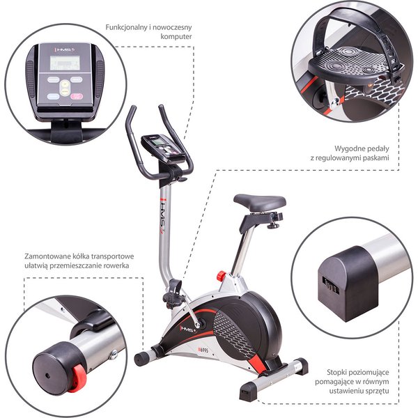 Rower magnetyczny M6995 HMS