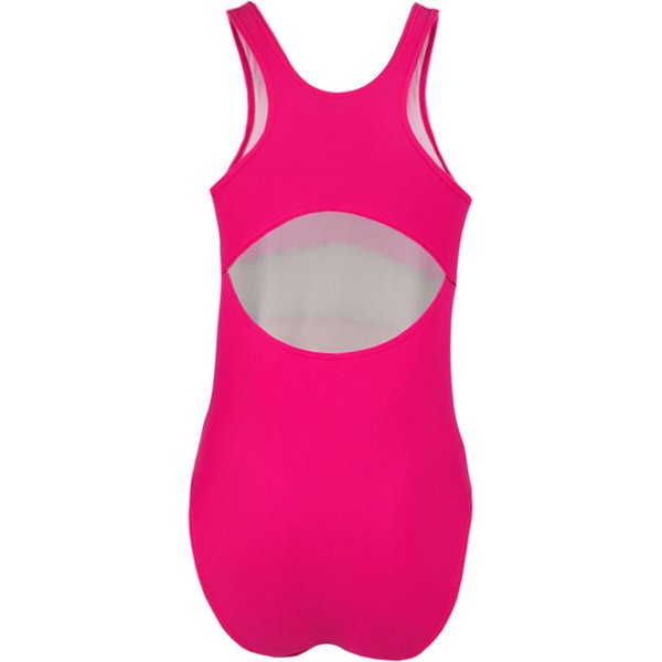 Strój kąpielowy dziewczęcy Swan Crowell - różowo-pomarańczowo-żółty