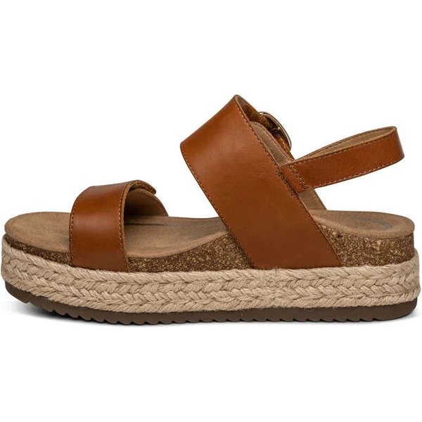 Sandały Vania Wm's Aetrex - Brązowy