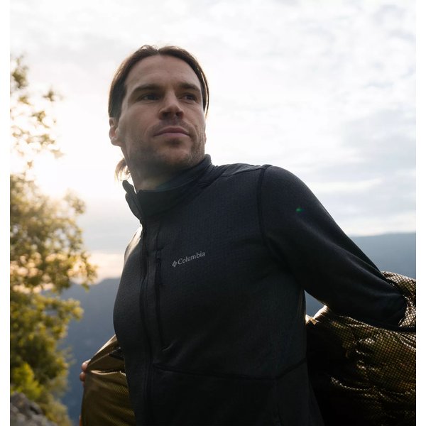 Polar męski Park View Fleece Full Zip Columbia - Black Heather