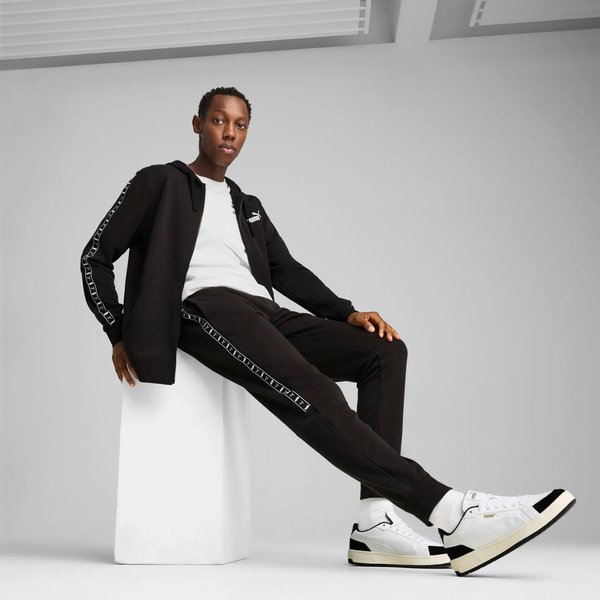 Spodnie dresowe męskie Essentials Tape Puma - Black