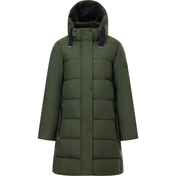 Płaszcz puchowy damski Eryn Regatta - dark khaki/black