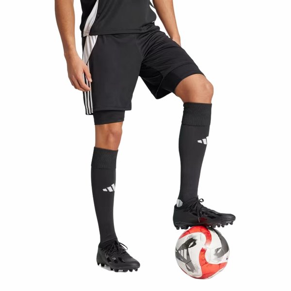 Spodenki męskie Tiro24 Training 2w1 Adidas - czarne