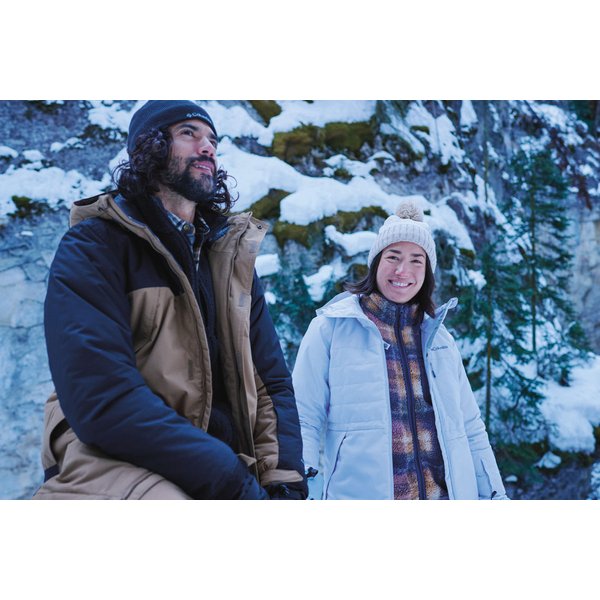 Czapka Sweater Weather Pom Beanie Columbia - Chalk Madras