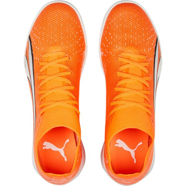 Buty piłkarskie, turfy Ultra Match TT Logo Puma - pomarańczowe