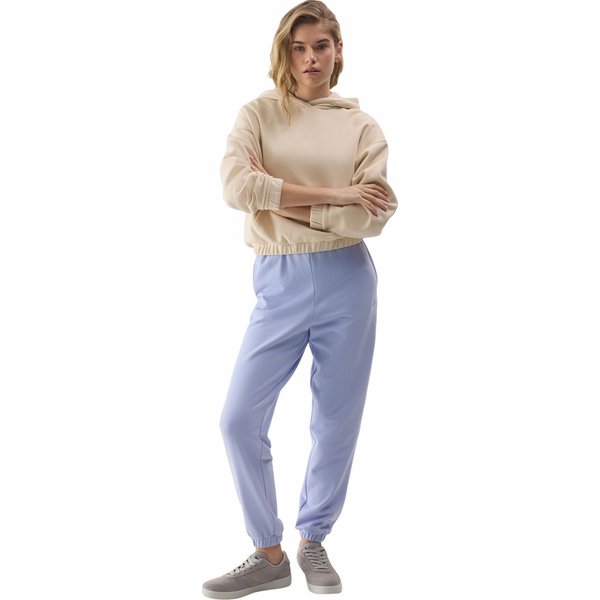 Bluza damska 4FWSS24TSWSF1057 4F - kremowy