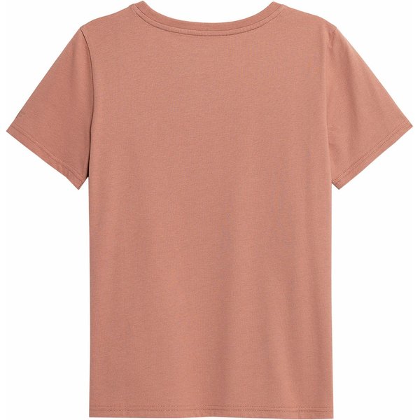 Koszulka damska 4FSS23TTSHF332 4F - łososiowa