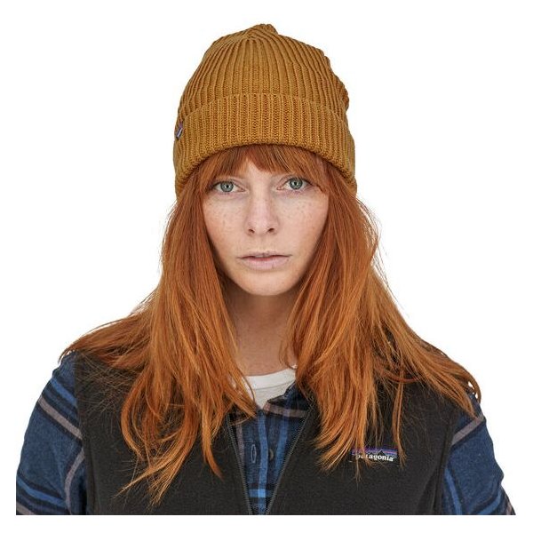 Czapka Fisherman's Rolled Beanie Patagonia - ash tan