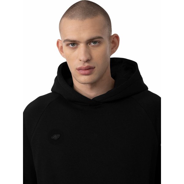 Bluza unisex 4FAW23TSWSU704 4F - głęboka czerń