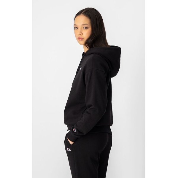 Bluza damska Embroidered C Logo Champion - czarny