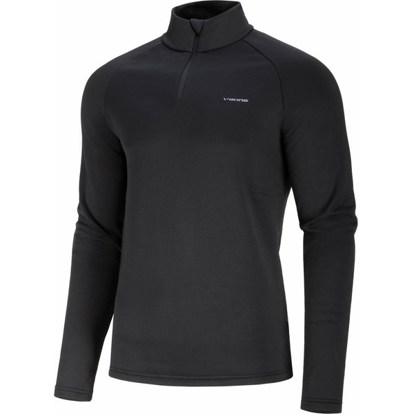 Bluza męska Jukon Half Zip Viking - czarna