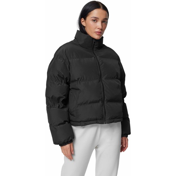 Kurtka puchowa damska OTHAW23TDJAF254 Outhorn - głęboka czerń