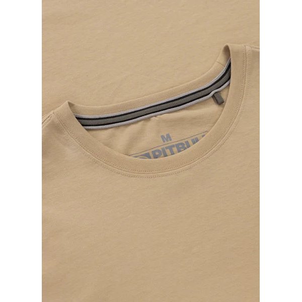 Koszulka męska Small Logo Pitbull West Coast - Sand