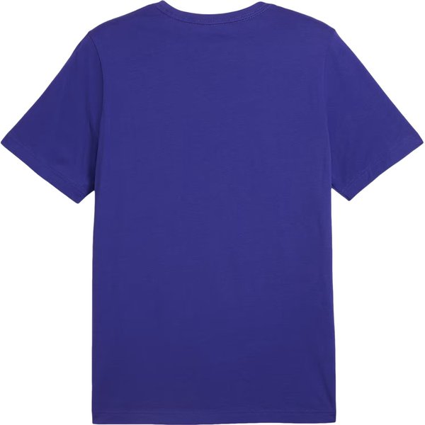 Koszulka męska Essentials+ 2 Colour Logo Tee Puma - Lapis Lazuli