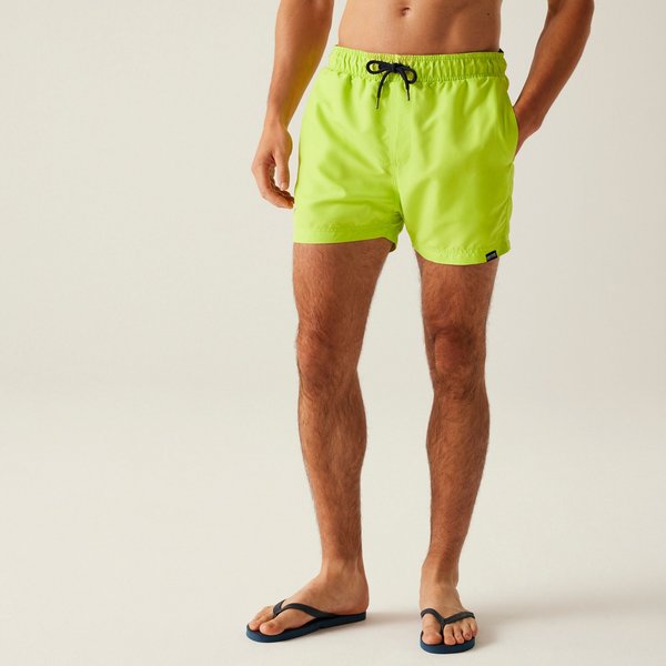 Spodenki kąpielowe męskie Mawson III Regatta - WildLime/Navy