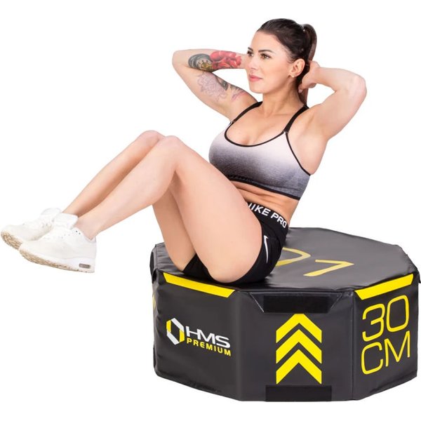 Skrzynie plyometryczne Octagon Soft 3szt. HMS Premium