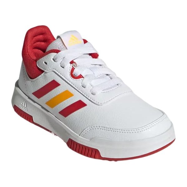 Buty Tensaur Sport Training Lace Jr Adidas - Cloud White/Collegiate Red/Collegiate Gold