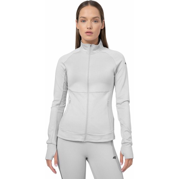 Bluza damska 4FSS23TFSWF068 4F - szara