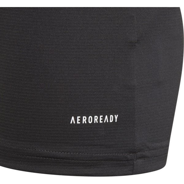 Longsleeve juniorski Team Base Tee Adidas - czarny