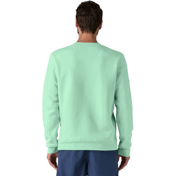 Bluza unisex Fitz Roy Icon Uprisal Crew Patagonia - Rinsed Green