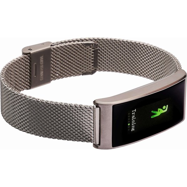 Smartwatch Women Tina Garett - srebrny stalowy