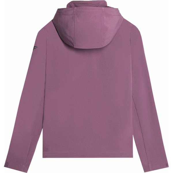 Softshell damski 4FAW23TSOFF152 4F - ciemny róż