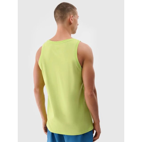 Bezrękawnik męski TSLEM122 4F - soczysta zieleń