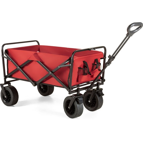 Wózek turystyczny, składany EasyGo 100L Outtec - EasyGo czerwony