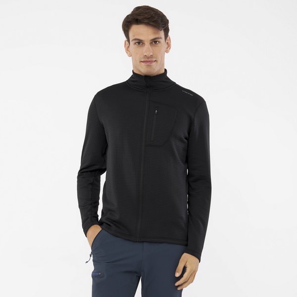 Bluza męska Admont Full Zip Man Viking - czarny