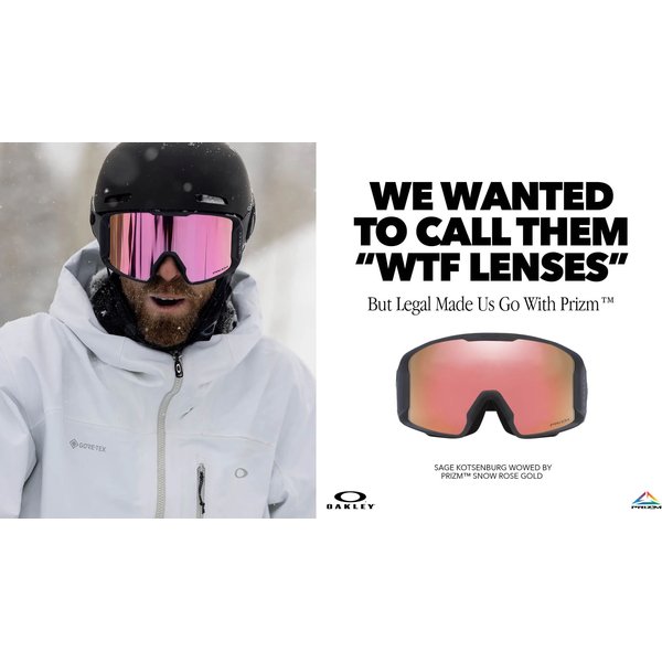 Gogle narciarskie Line Miner M Oakley - Ink Haze