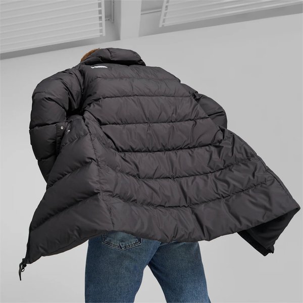 Płaszcz puchowy męski Protective Hooded Down Coat Puma - czarna