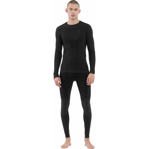 Legginsy bezszwowe męskie 4FAW23USEAM108 4F