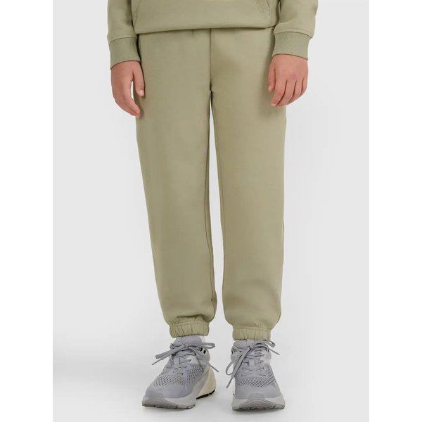 Spodnie dresowe chłopięce TTROM1245 4F - jasna zieleń