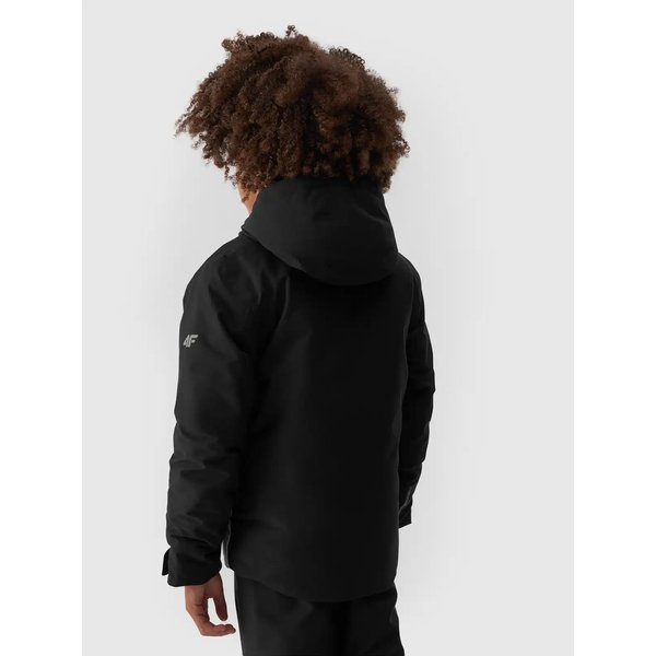 Kurtka narciarska chłopięca TTJAM533 4F - szary