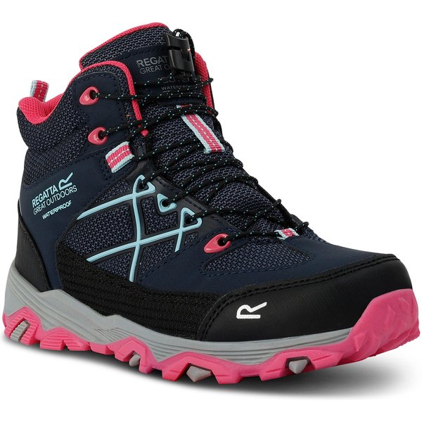 Buty trekkingowe Samaris III Jr Regatta - granatowe