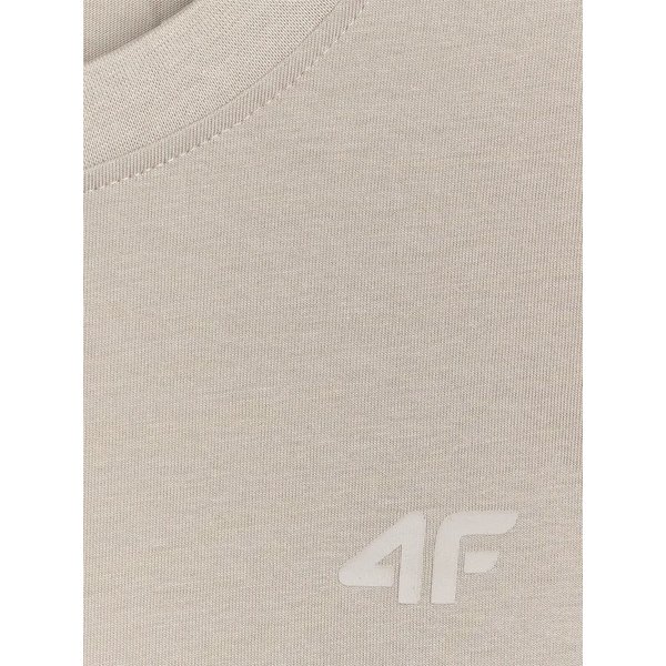 Koszulka męska TTSHM2074 4F - ciepły jasny szary