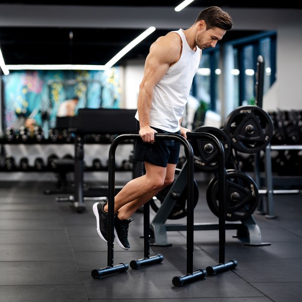 Poręcze do dipów, treningowe regulowane 2szt. Gymtek