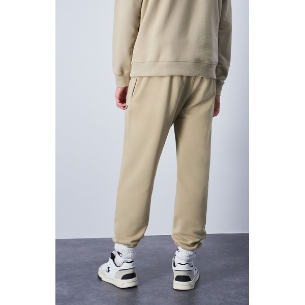 Spodnie dresowe męskie Minimal C Logo Joggers Legacy Champion - beżowe